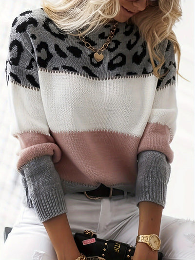 Maya /  Leopard Print Sweater