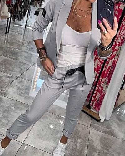 Ava - Top, Jacket, and Pants Set