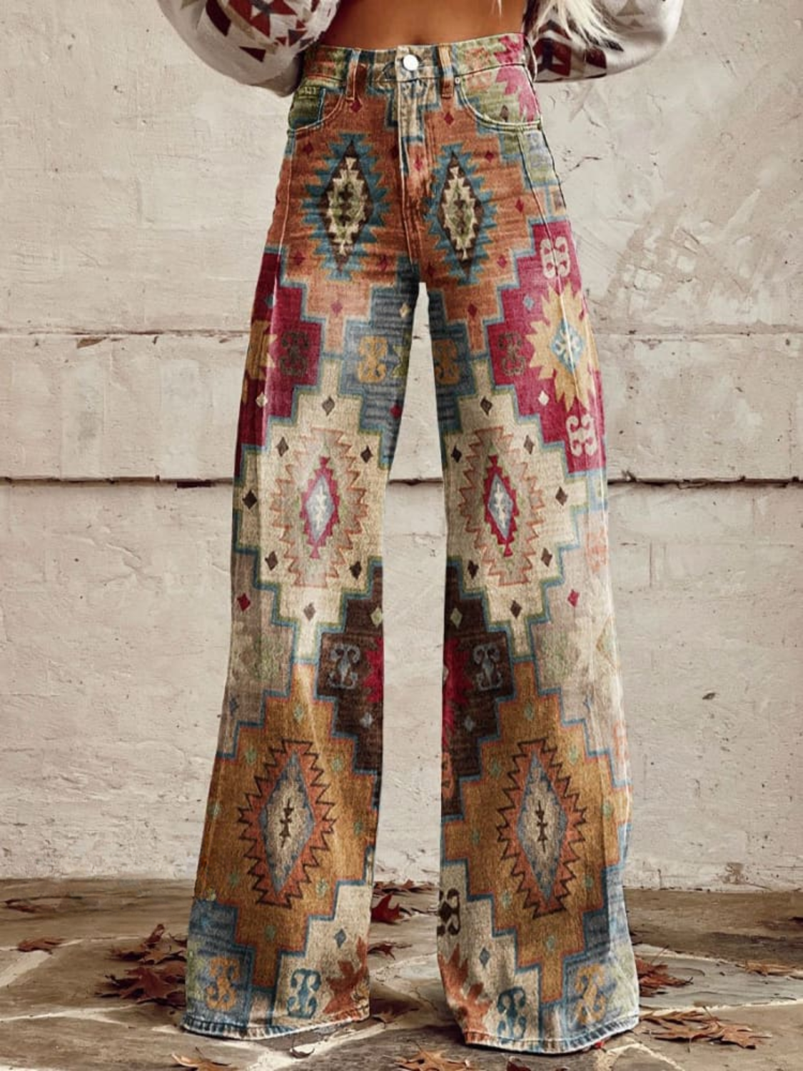 Amelia™ | Wide Floral Pants