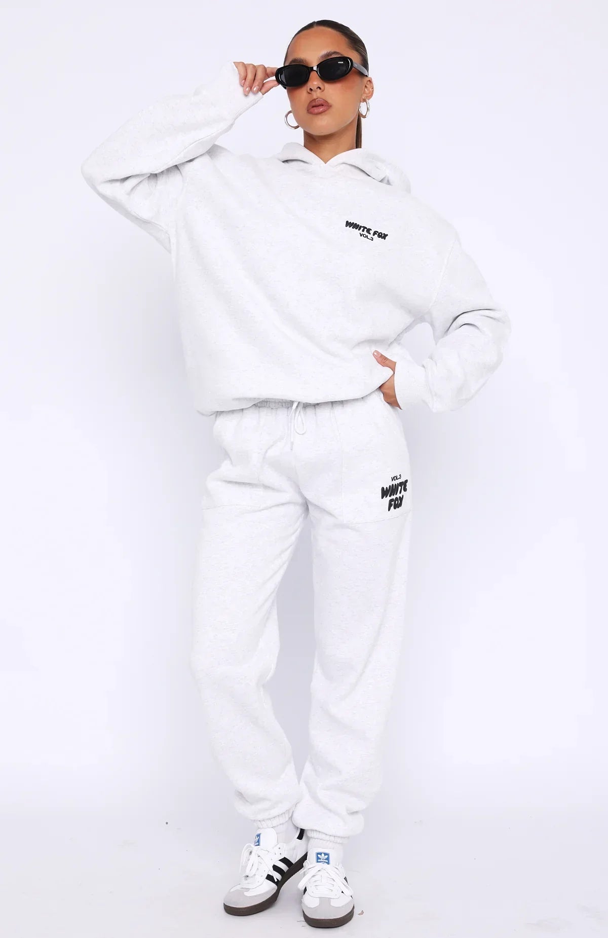 White Fox VOL. 3  Oversized Hoodie + FREE Sweatpants