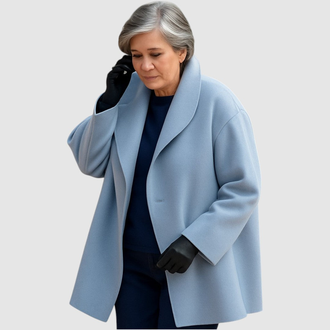 Fabienne – Cashmere Wool Coat Windbreaker