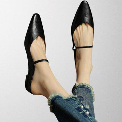 Olivia - Genuine Leather Mules