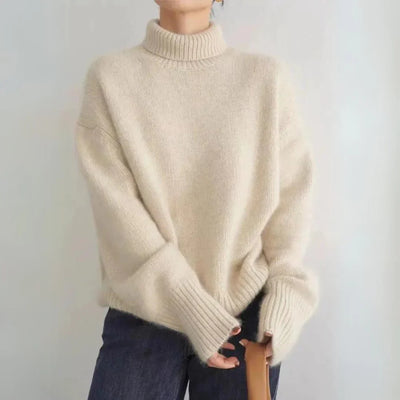 Celina – Comfortable Soft Knit Turtleneck Sweater