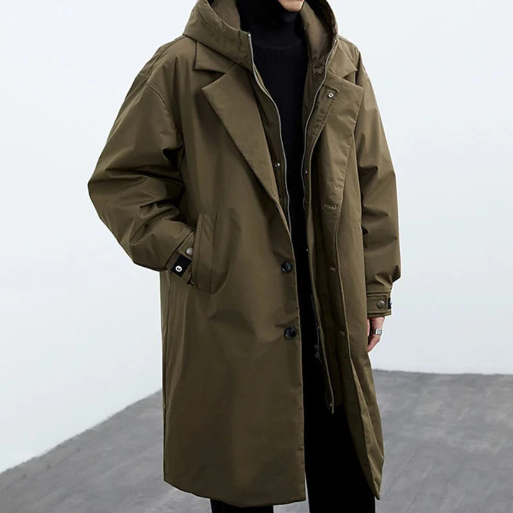 Broman – Waterproof Hooded Jacket with Pockets