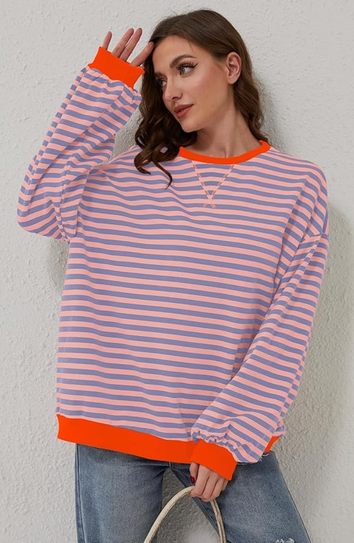 Anais™ | Striped Casual Knit Sweater