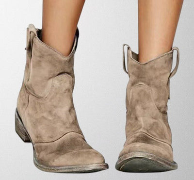 Olivia – Suede ankle boots