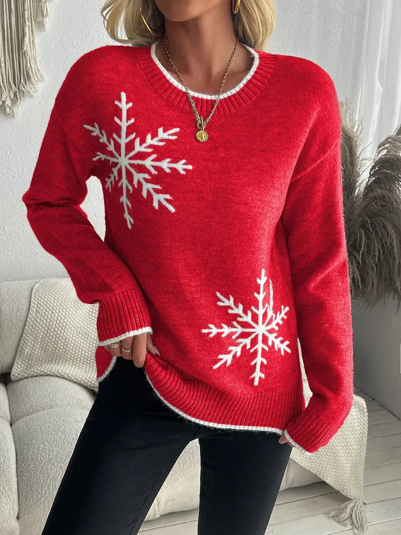 Claudine – Winter Knitted Sweater