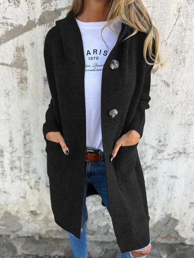 Caroline | Elegant Long Knitted Cardigan