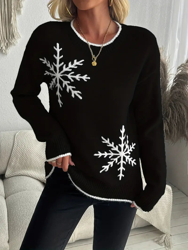Claudine – Winter Knitted Sweater