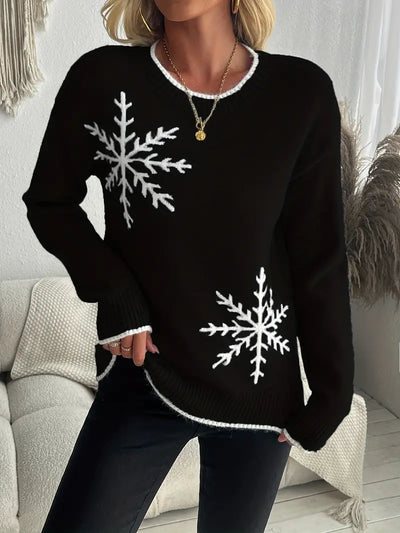 Claudine – Winter Knitted Sweater