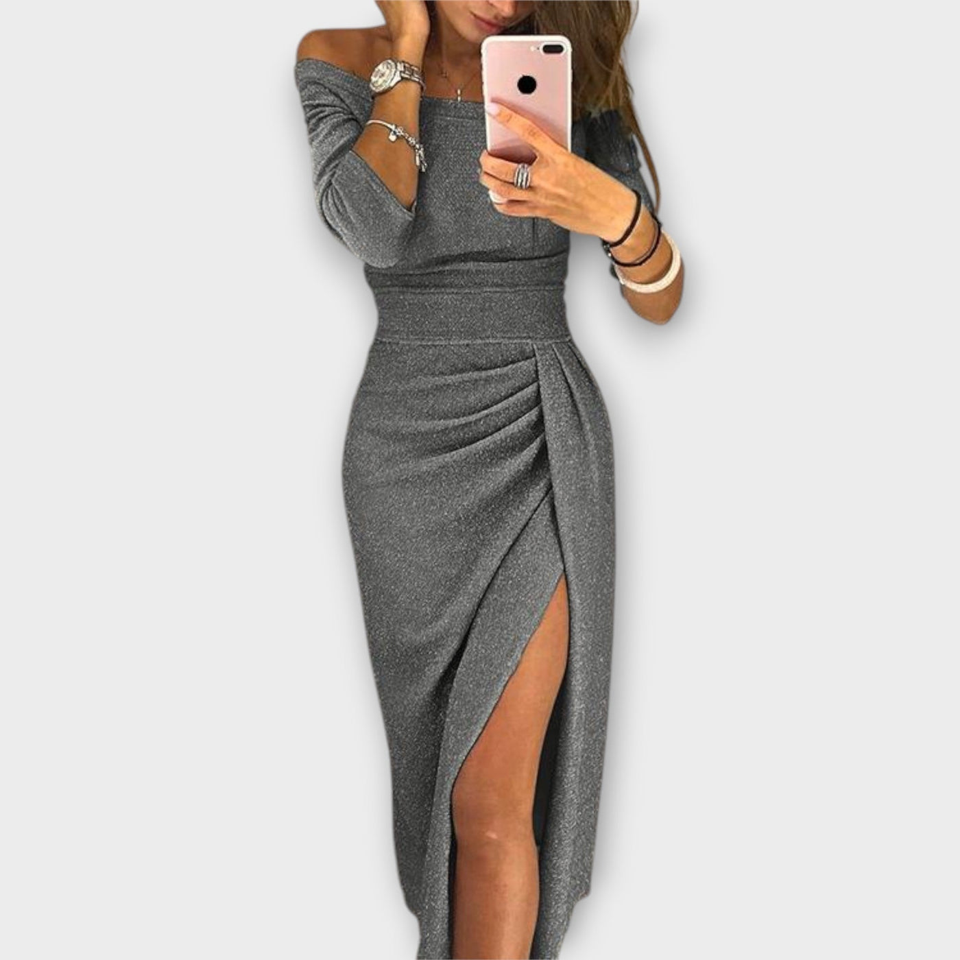 Ariana - Elegant Off-Shoulder Dress