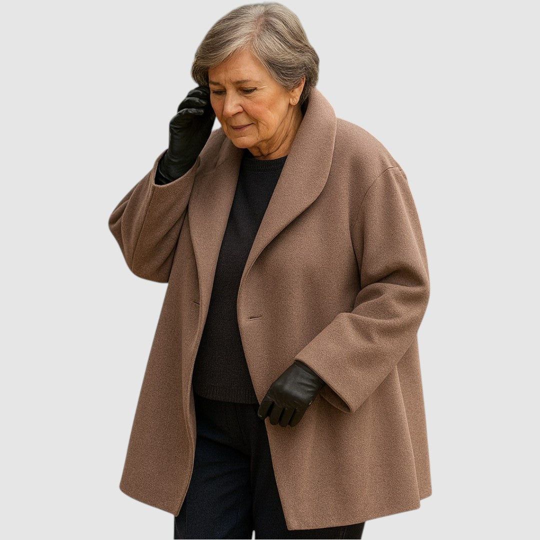 Fabienne – Cashmere Wool Coat Windbreaker