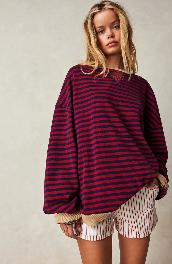 Anais™ | Striped Casual Knit Sweater