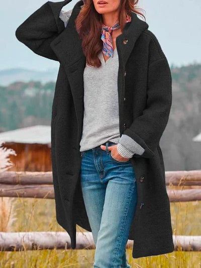 Emery | Women's Cozy Outdoor Buttoned Coat