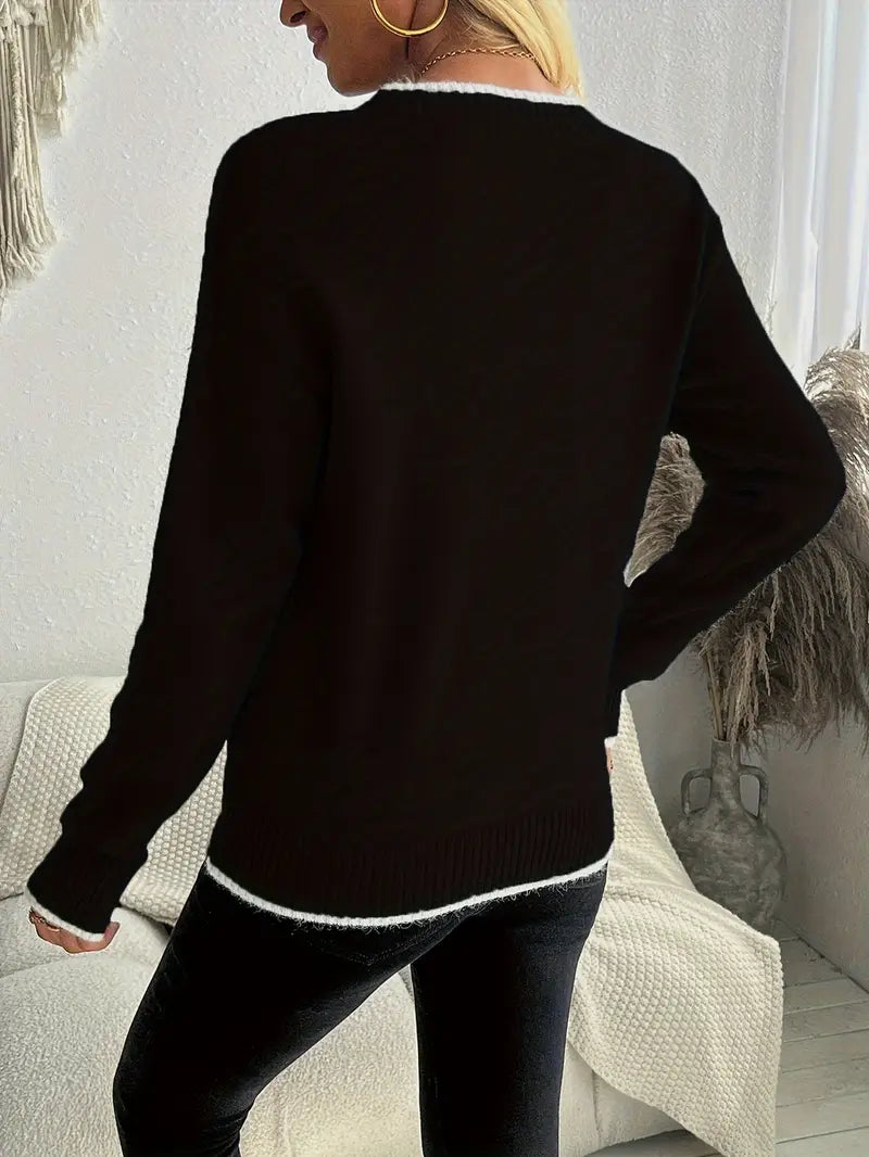 Claudine – Winter Knitted Sweater