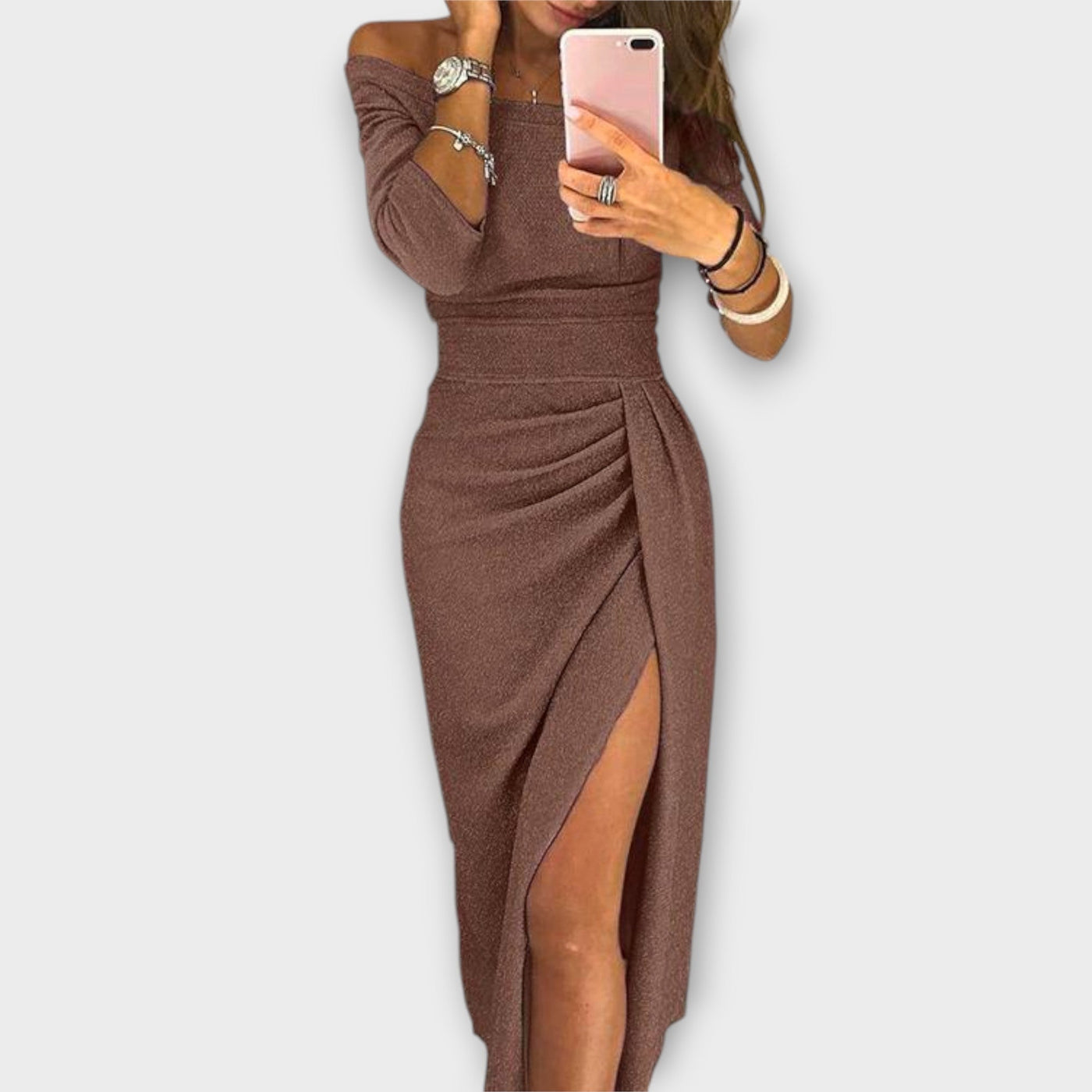Ariana - Elegant Off-Shoulder Dress