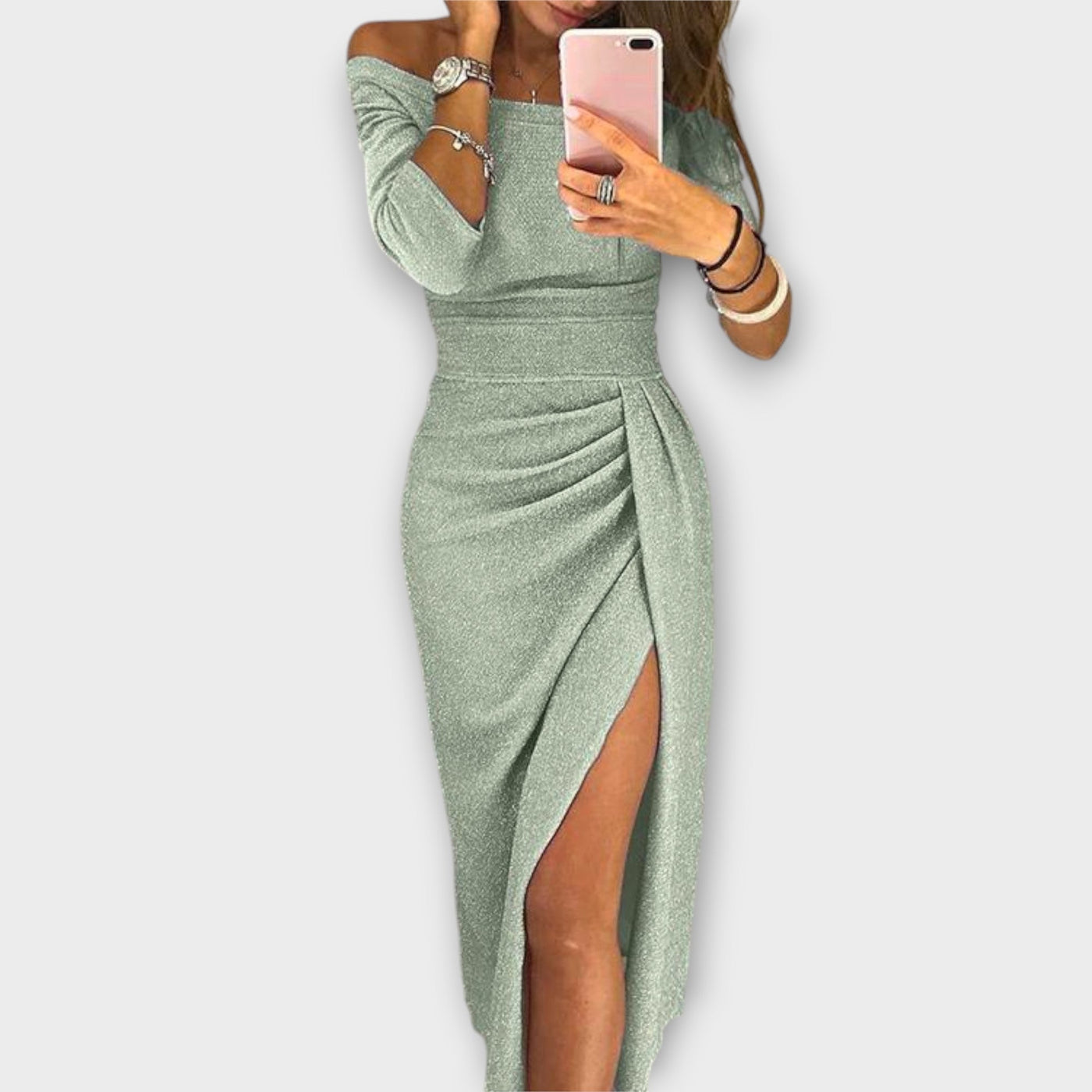 Ariana - Elegant Off-Shoulder Dress