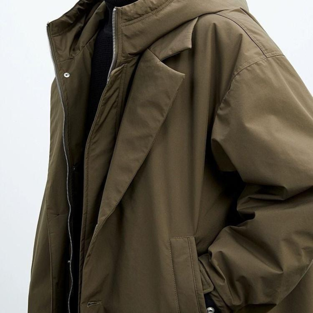 Broman – Waterproof Hooded Jacket with Pockets