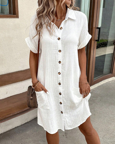 Chloe™ - Button-down dress