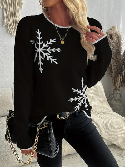 Claudine – Winter Knitted Sweater