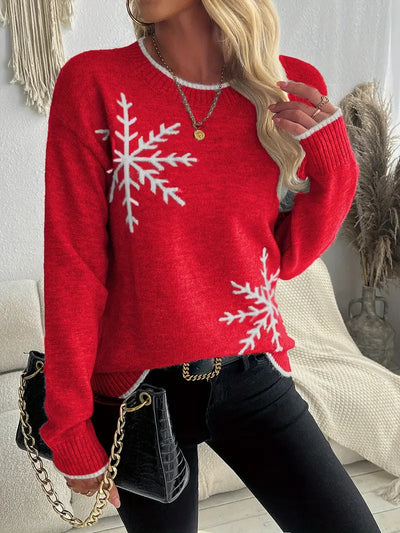 Claudine – Winter Knitted Sweater
