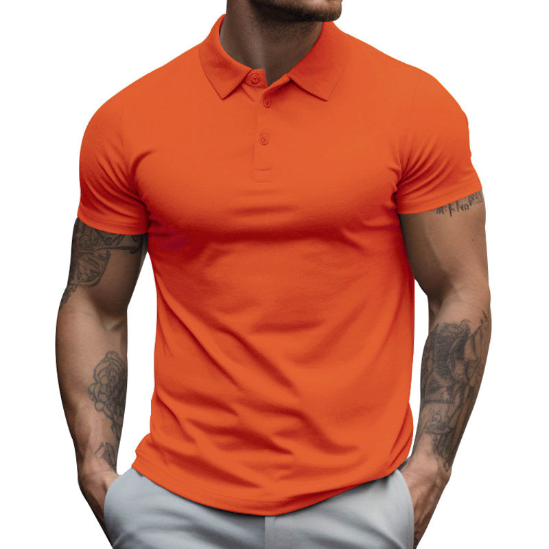 Short Sleeve Casual Polo Shirt