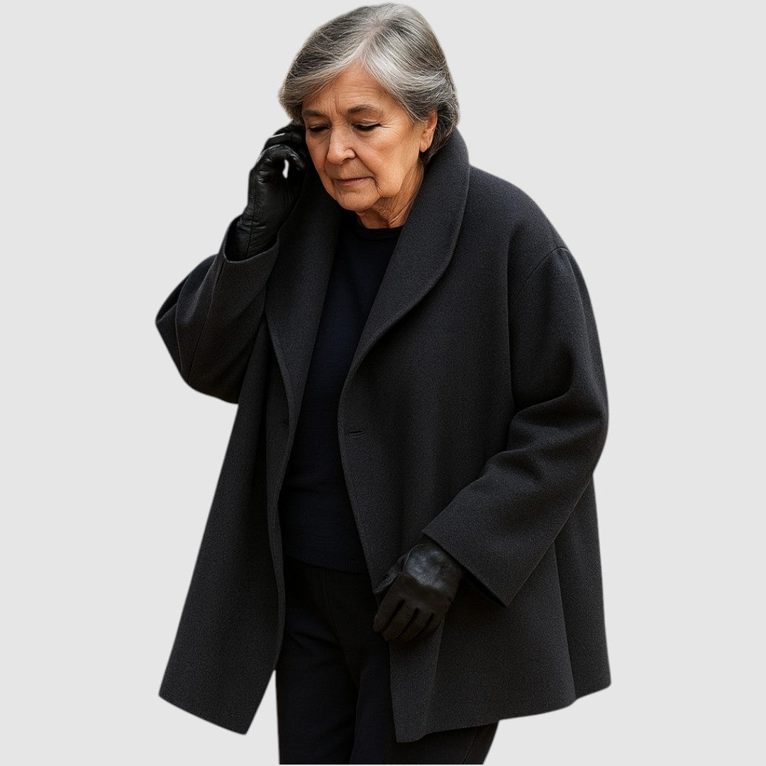 Fabienne – Cashmere Wool Coat Windbreaker
