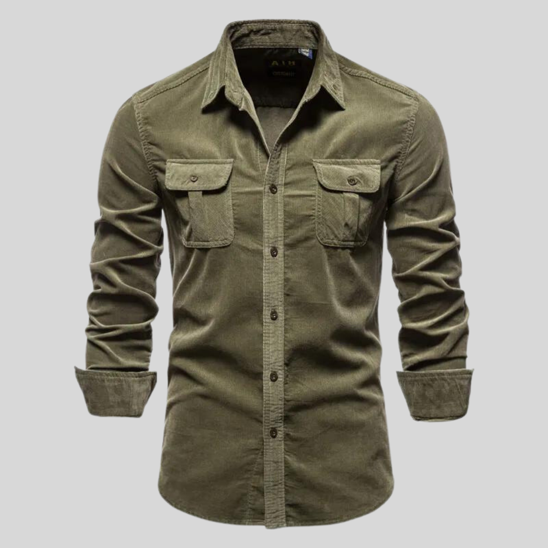 Wyatt Cotton Corduroy Shirt