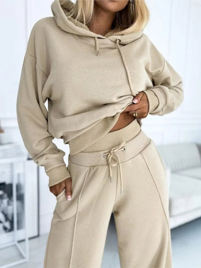 Camila | Relaxed Hoodie & Wide-Leg Pants Set
