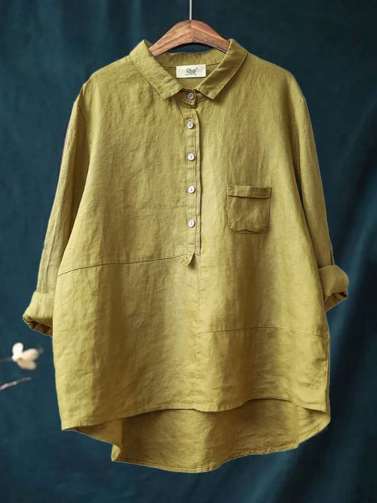 Zara | Casual Cotton Linen Shirt