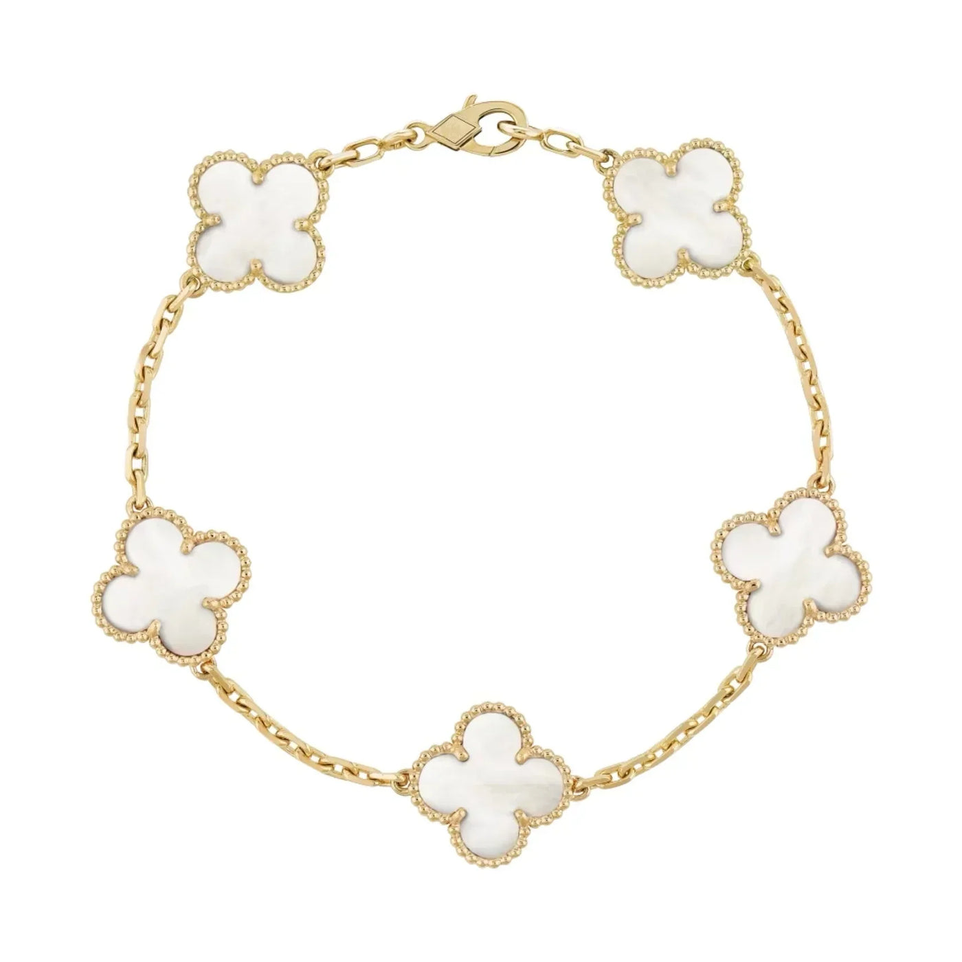 Elegant Designer Clover Bracelet