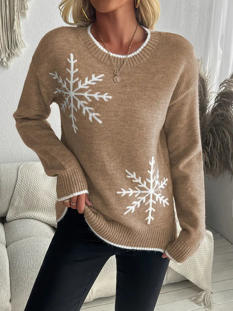 Claudine – Winter Knitted Sweater