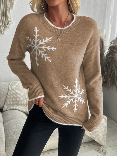 Claudine – Winter Knitted Sweater