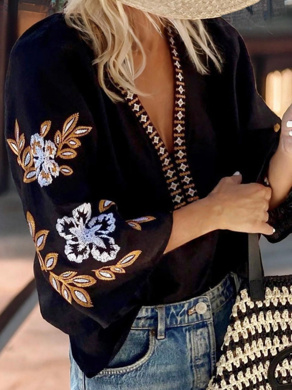 Azalea | Feeling - Inspired Embroidered Top