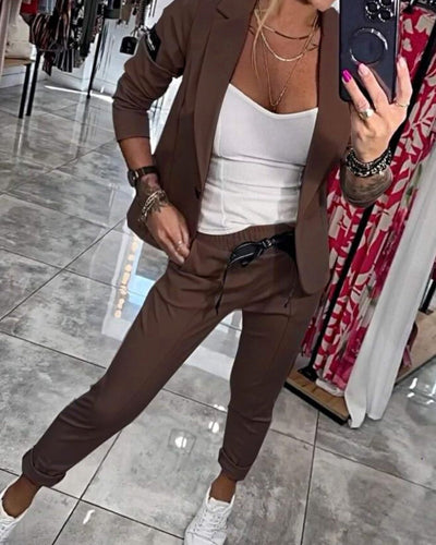 Ava - Top, Jacket, and Pants Set