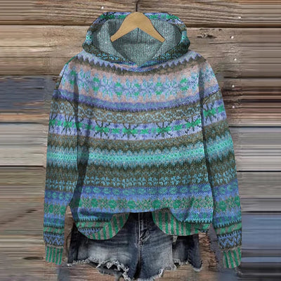 Annika – Ethnic Hooded Sweater
