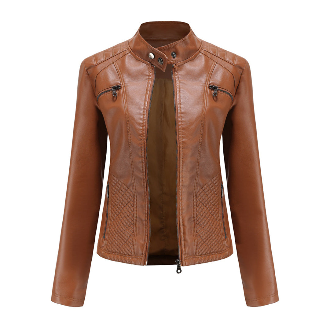 Savannah | LEATHER SPRING COAT