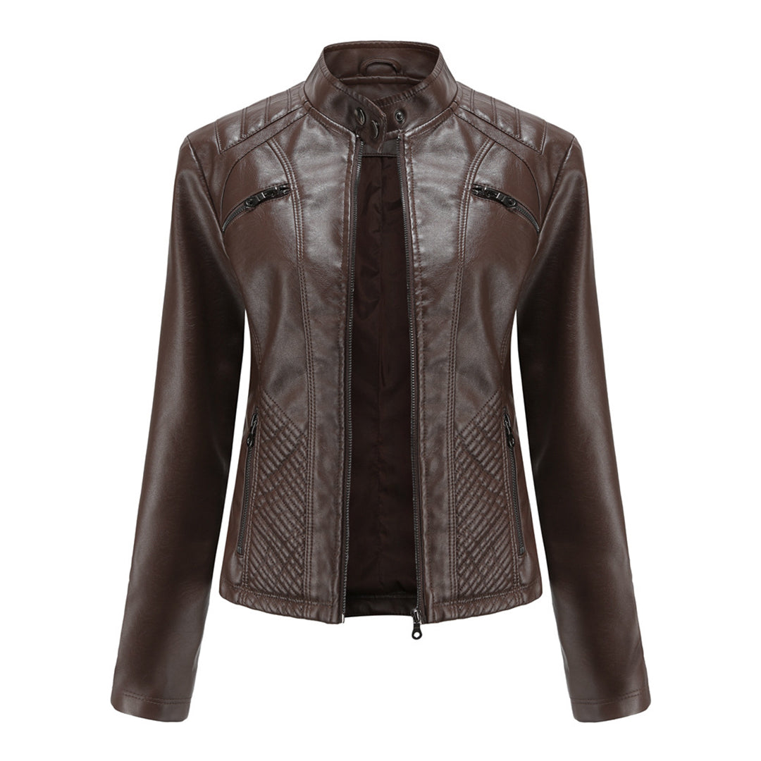 Savannah | LEATHER SPRING COAT