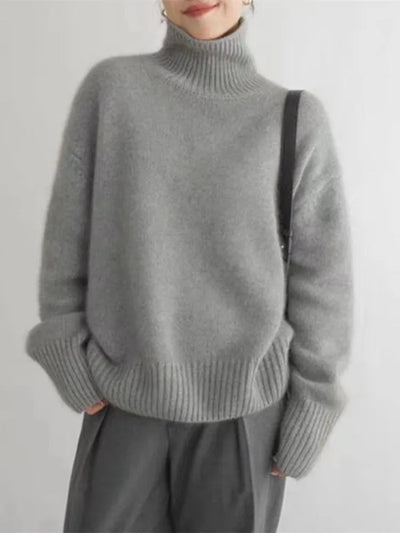 Naomi | Cashmere Roll Neck