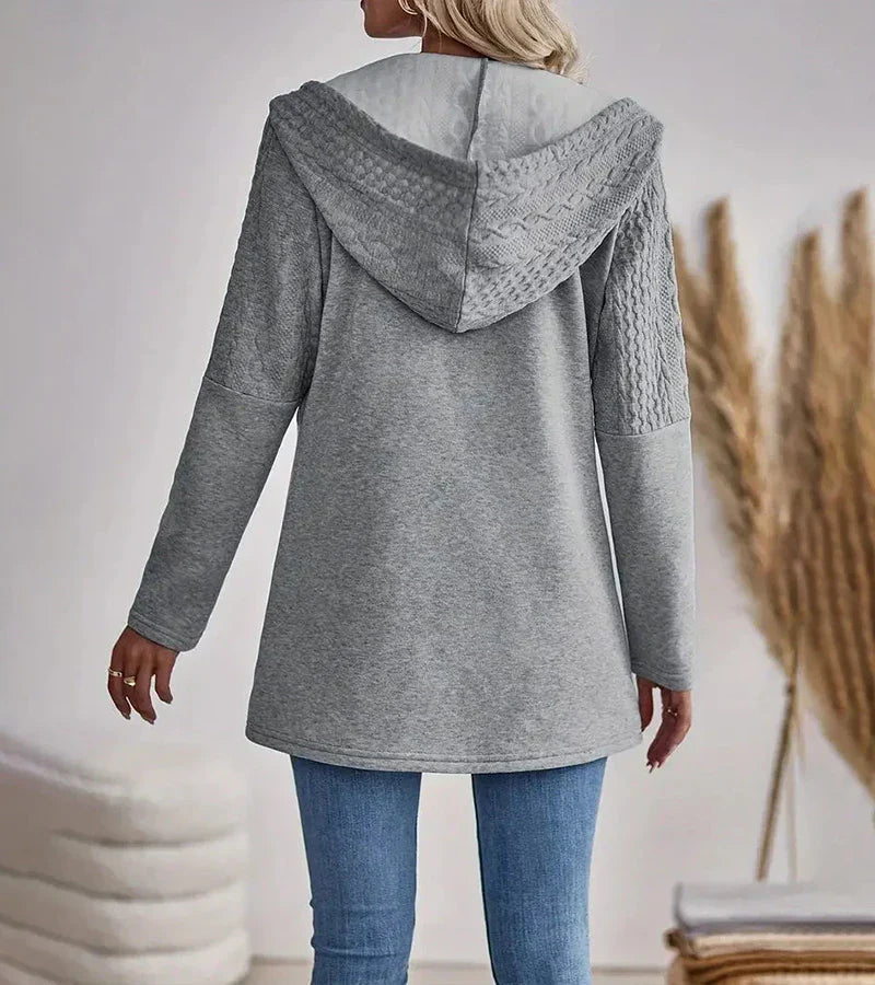 Alayna – Elegant Hooded Sweatshirt