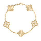 Elegant Designer Clover Bracelet