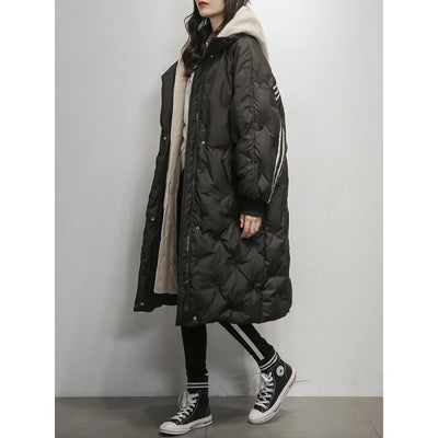 Naomi| Oversized Quilted Down Jacket