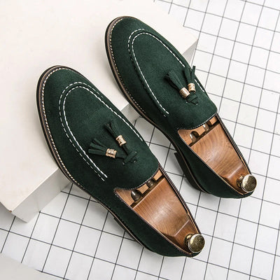 Jack Washington Sovereign Suede Loafers