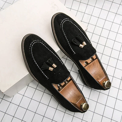 Jack Washington Sovereign Suede Loafers