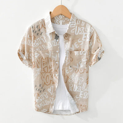 James Scott Sunset Splash Shirt