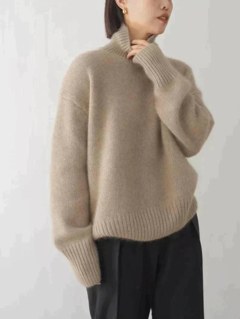 Celina – Comfortable Soft Knit Turtleneck Sweater