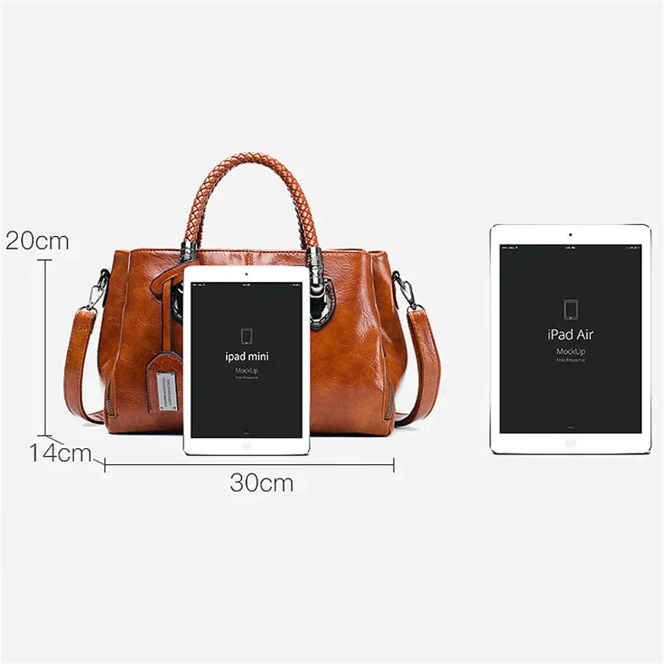 Signe | Modish Leather Handbag