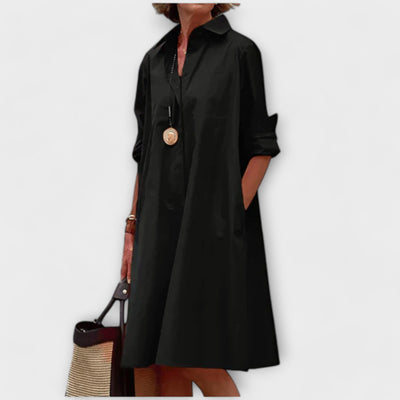 Caitlin | Stylish Button Dress