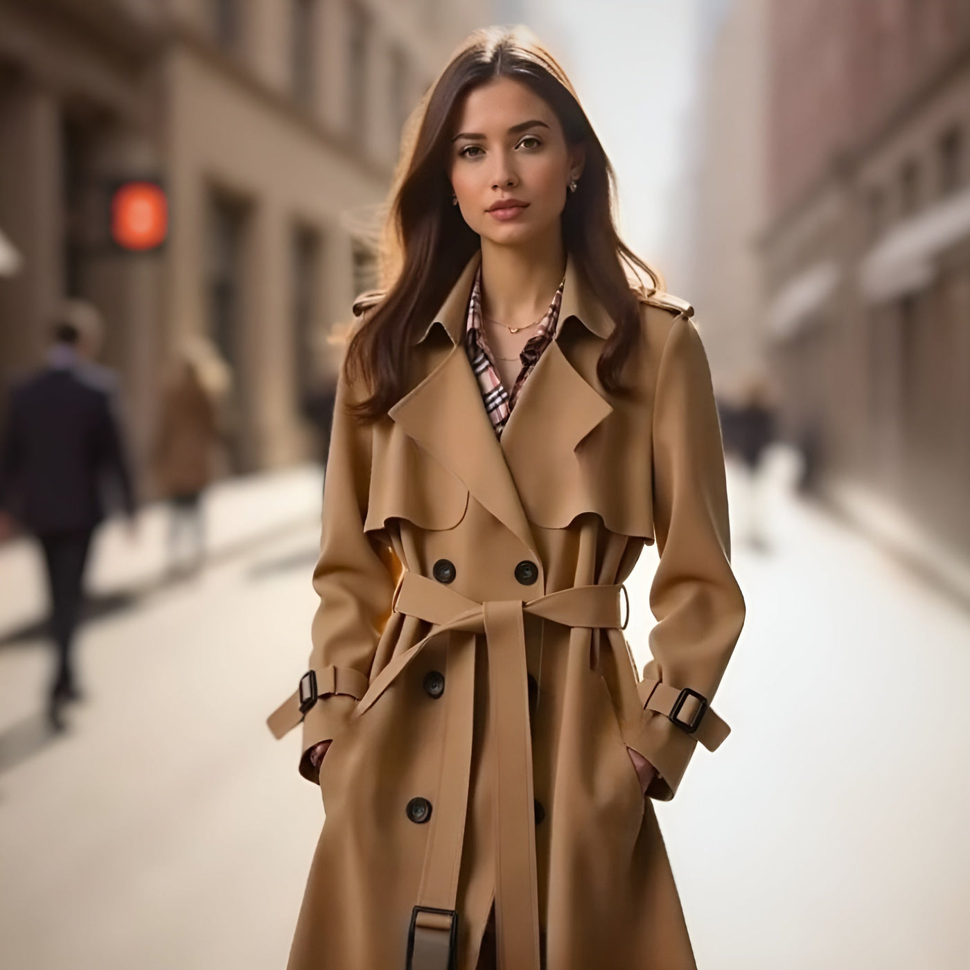 Madeleine – Elegant Autumn Trench Coat