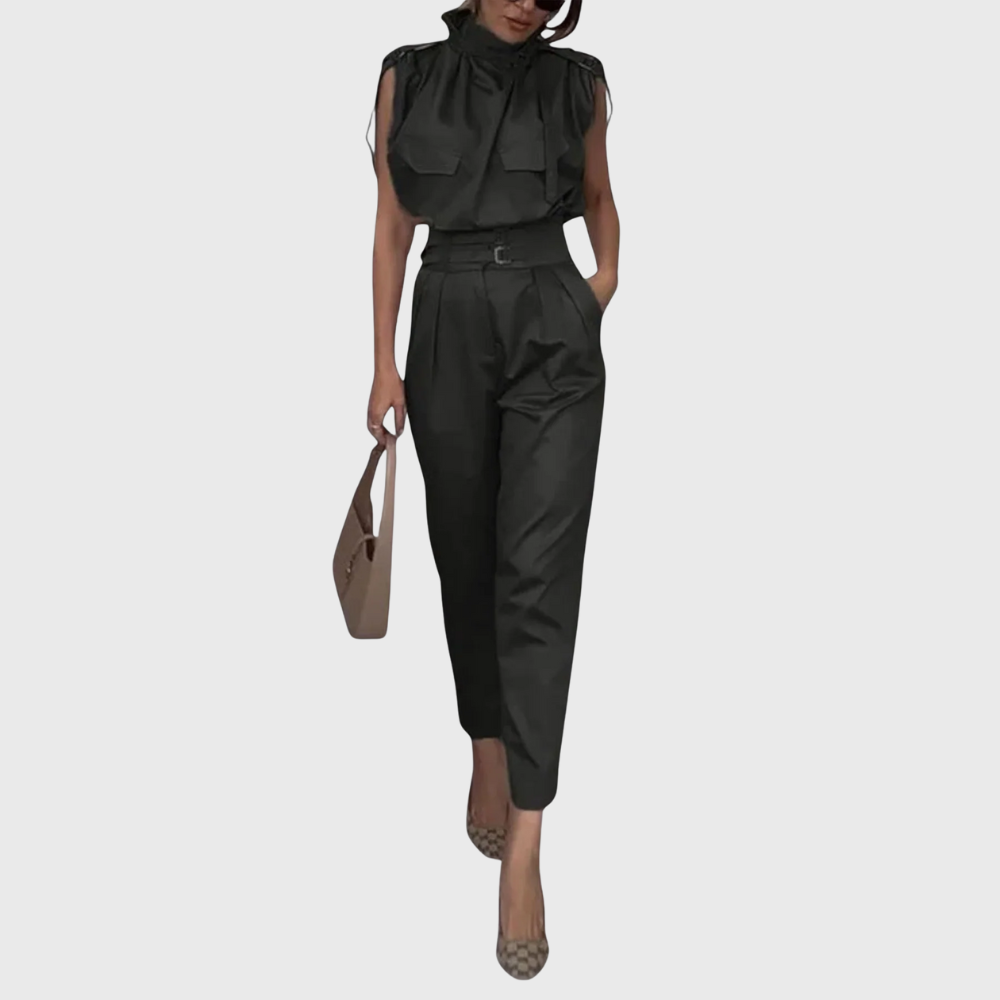 Valeria – Elegant Sleeveless Jumpsuit for Summer
